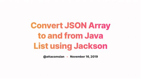 jackson java|jackson java list.